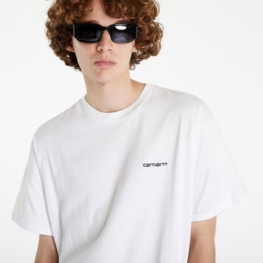 T-shirt Carhartt WIP Script Embroidery Hvid | I030435.00AXX, 1