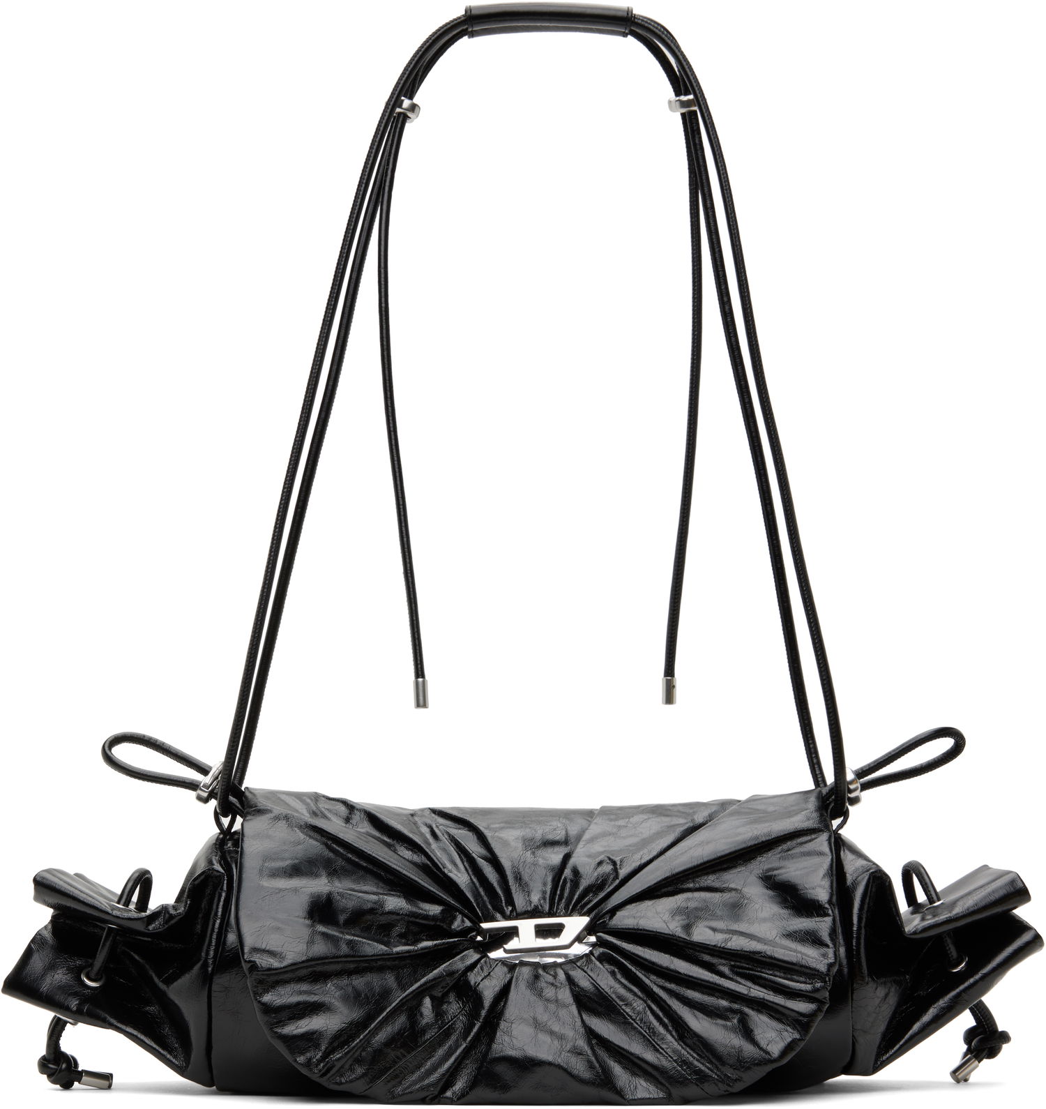 Skuldertaske Diesel Scrunch Shoulder Bag Sort | X10182 P1003, 0