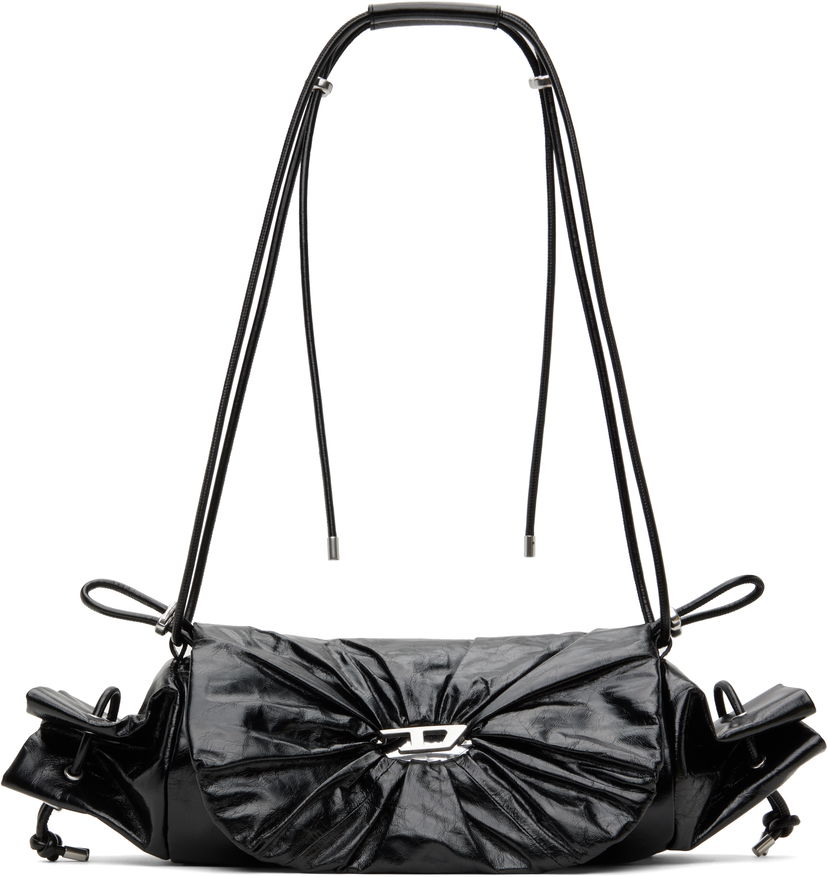 Skuldertaske Diesel Scrunch Shoulder Bag Sort | X10182 P1003