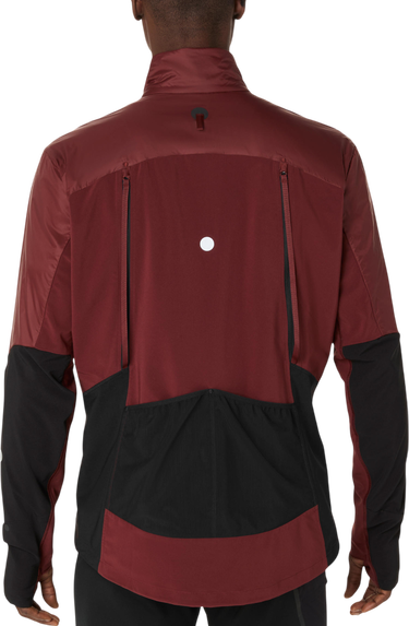 Puffer jakke Asics ROAD Quilted Winter Jacket Bourgogne | 2011d087-200, 1