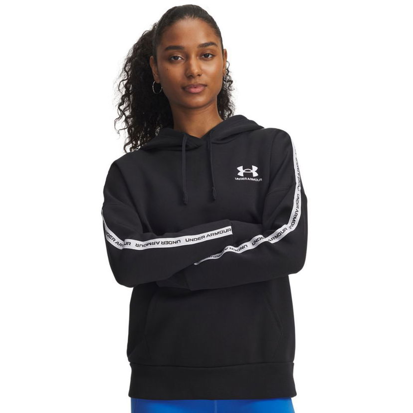 Sweatshirt Under Armour Under Armour Icon Taped Hoodie Sort | 6003708-004