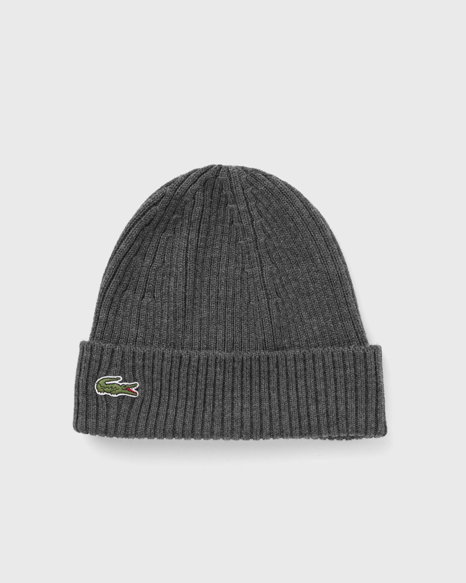 Beanie Lacoste Lacoste Knitted Beanie Grå | RB0001-050, 0