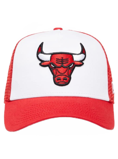 Kasket New Era Chicago Bulls Team Colour A-Frame Trucker Cap Rød | 60348855