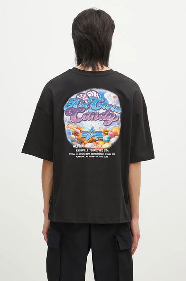 T-shirt Alpha Industries Candy Crew T-Shirt With Print Sort | 148509, 0