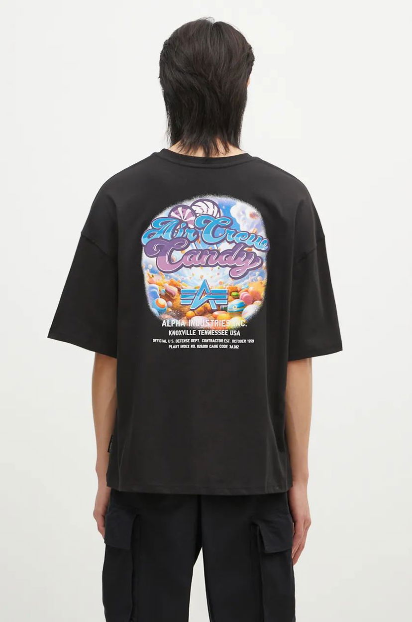T-shirt Alpha Industries Candy Crew T-Shirt With Print Sort | 148509