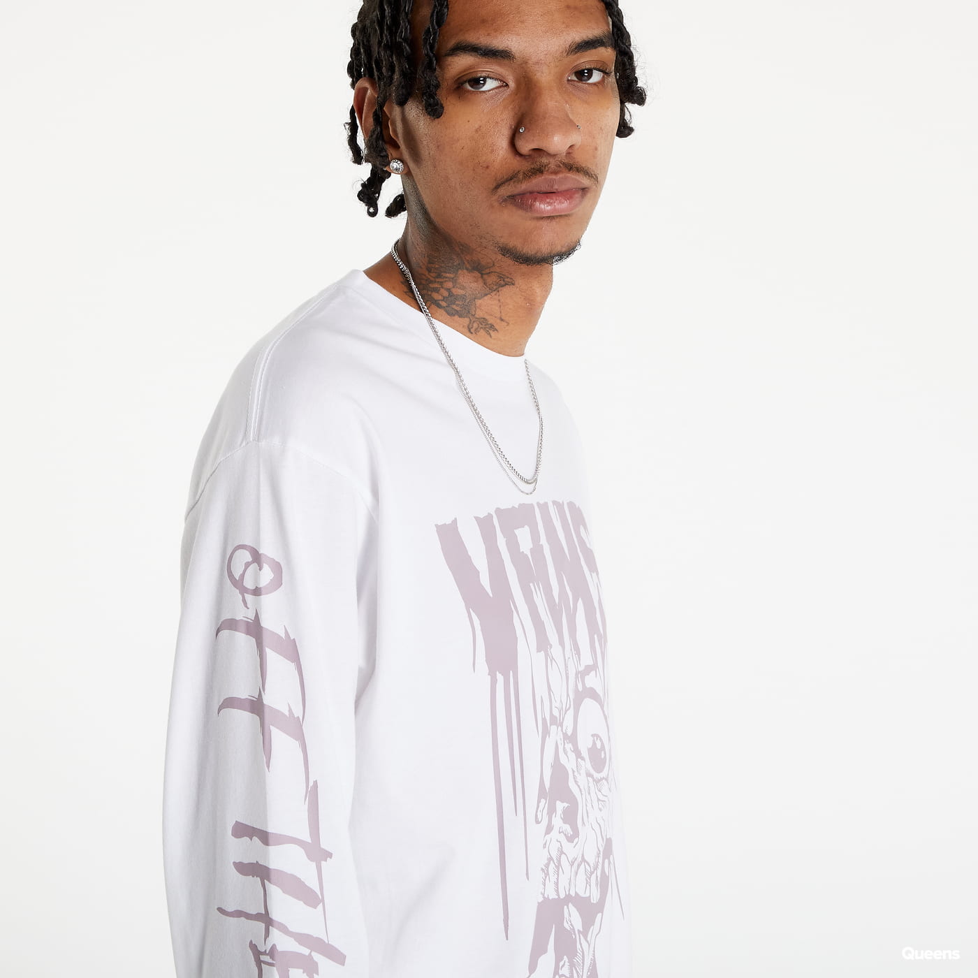 T-shirt Vans Glaring Eyey Tee Hvid | VN00001EWHT1, 1