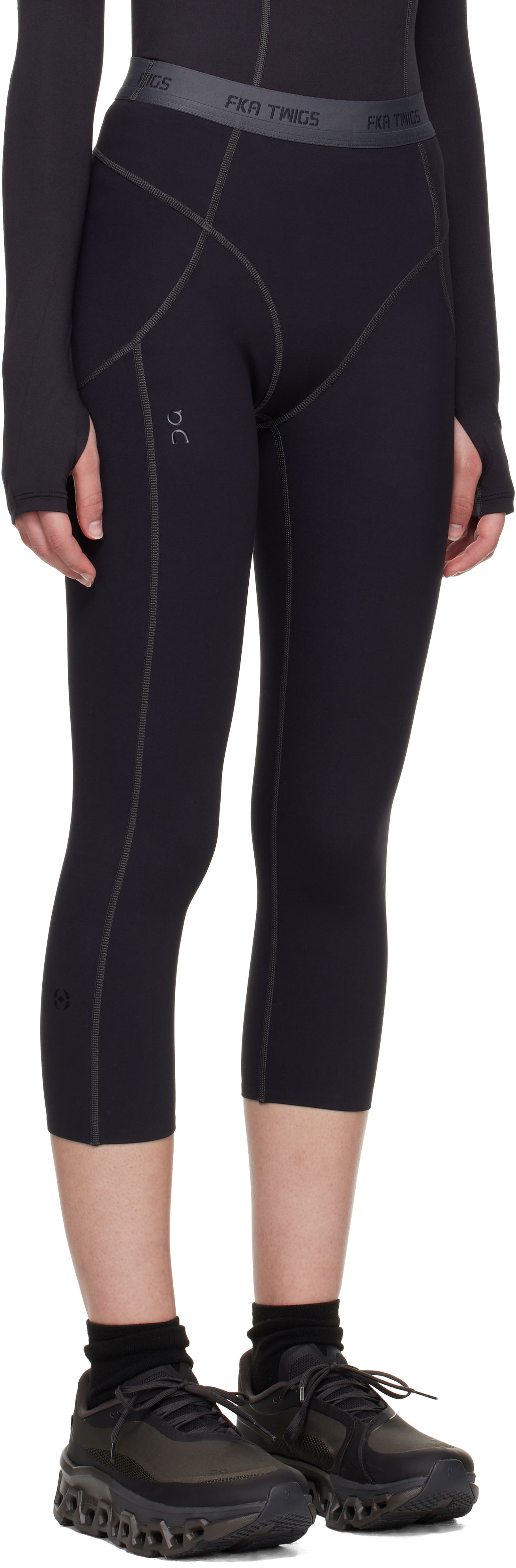 Leggings On Running FKA twigs Edition Studio Sport Cropped Leggings Sort | 1WF11690553, 1