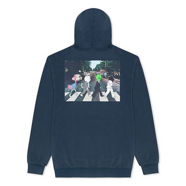 Sweatshirt RIPNDIP Rip N Dip Crosswalk Hoodie M Mørkeblå | RNDSPR25130, 2