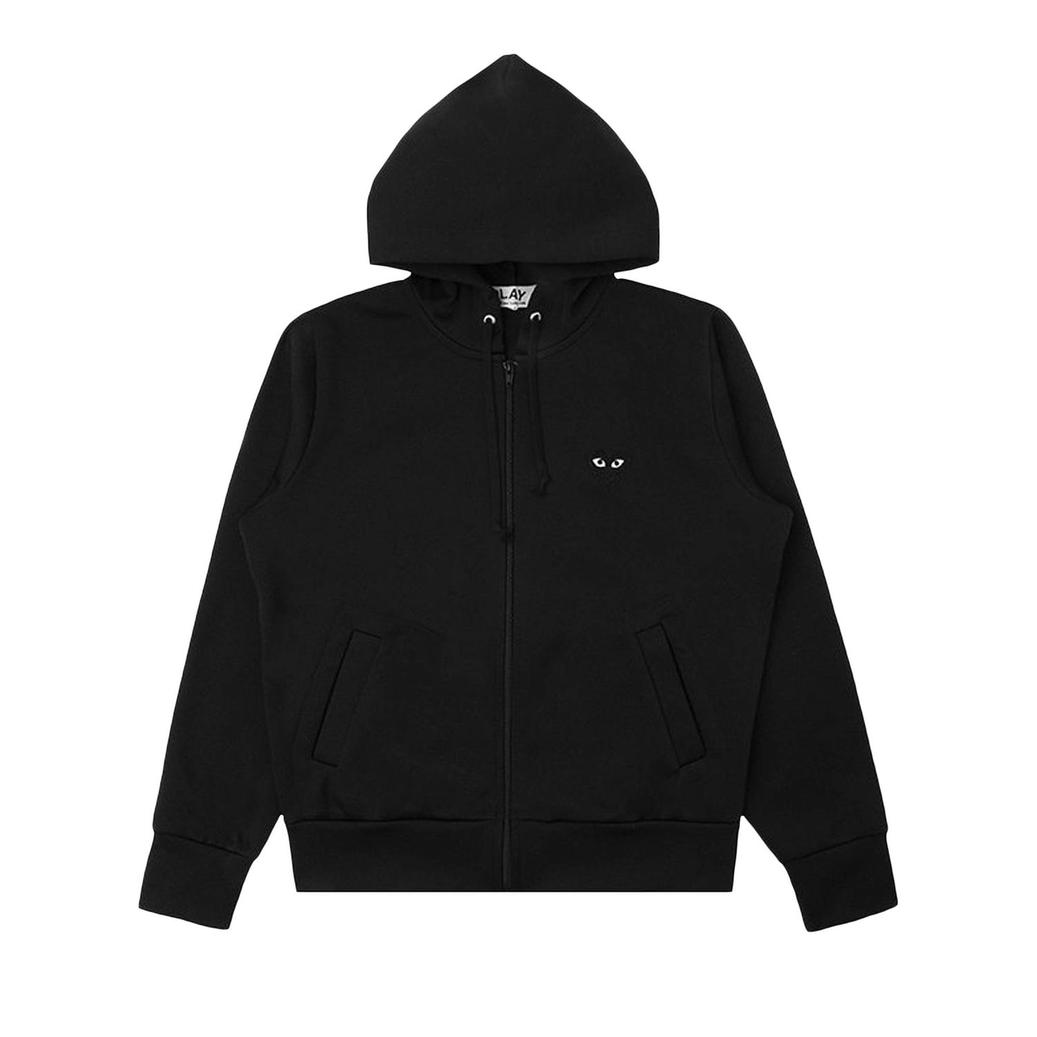 Sweatshirt Comme des Garçons PLAY Big Black Heart Hoodie Sort | az t253 051 1, 1