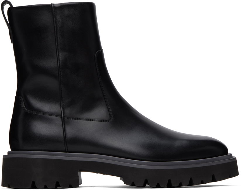 Jakke FERRAGAMO Ferragamo Leather Chelsea Boots Sort | 762544 021497001