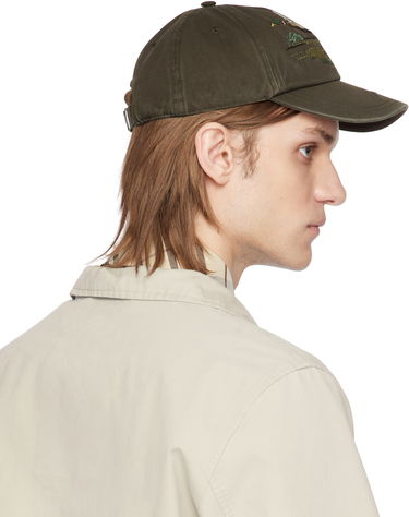 Kasket Burberry Burberry Duck Gabardine Baseball Cap Grøn | 8103757, 4