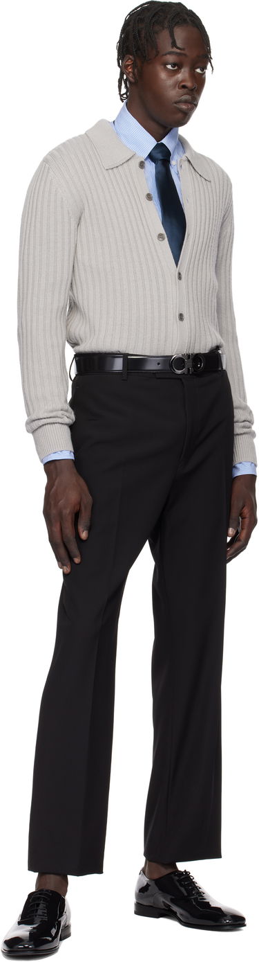 Bælter FERRAGAMO Reversible Gancini Belt Sort | 644557, 2