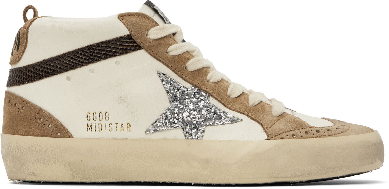 Sneakers og sko Golden Goose Mid Star Sneakers Hvid | GWF00122.F006158.11930, 0
