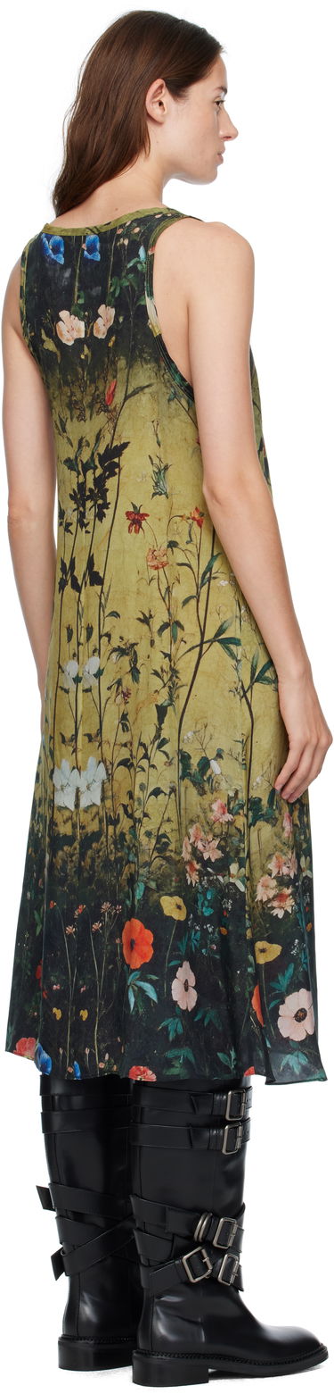 Kjole R13 R13 Floral Print Tank Midi Dress Flerfarvet | R13WR296-R587A, 2