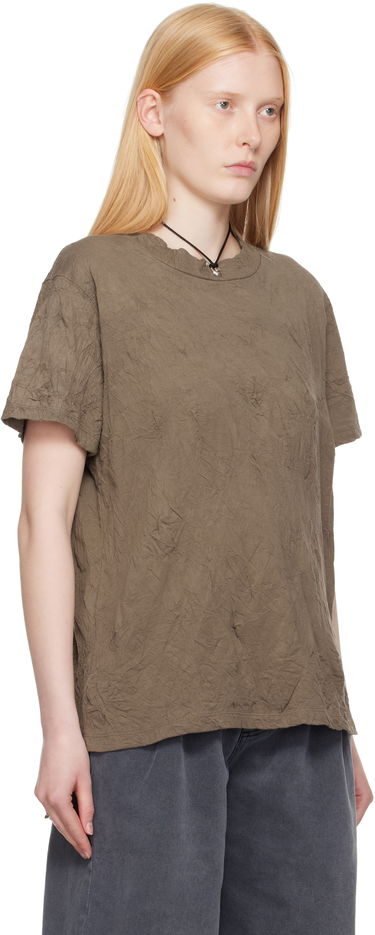T-shirt OUR LEGACY OUR LEGACY Bliss T-Shirt Brun | M2256BTC, 4
