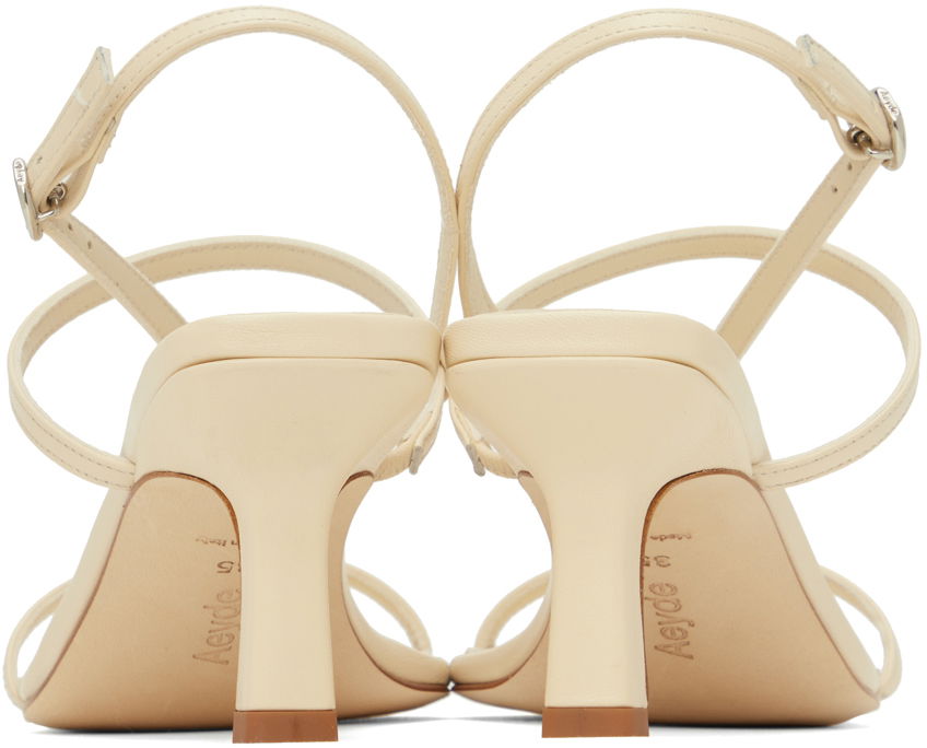 Tilbehør Aeyde Aeyde Elise Heeled Sandals Beige | A11-HS-ASTS65CI-0121-100-007, 1