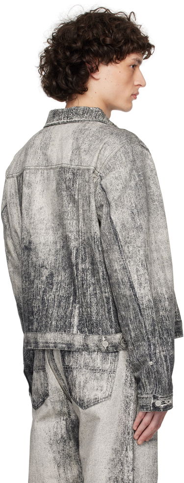 Jakke Camper CAMPERLAB Paint Print Denim Jacket Grå | AU00021-001, 2