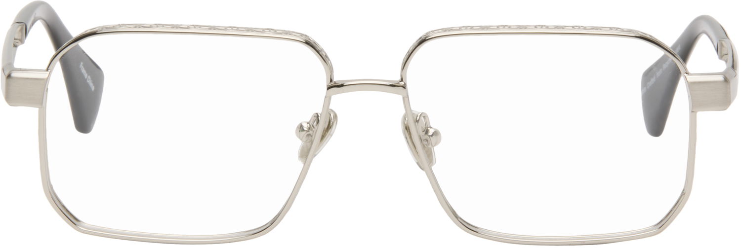 Solbriller Vivienne Westwood Vivienne Westwood Square Glasses Metalisk | VW302180055, 0