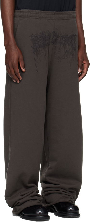 Joggingbukser VETEMENTS Vetements Cradle of Filth Dripping Logo Baggy Sweatpants Grå | UCF76SP450C, 1