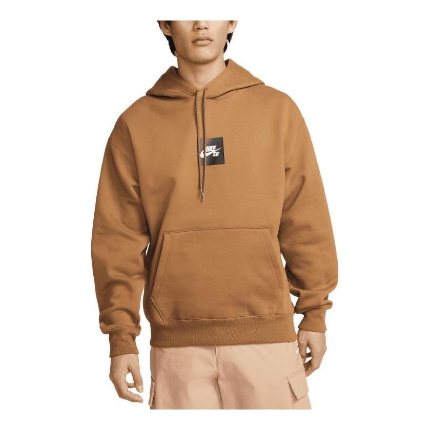 Sweatshirt Nike SB SB Fleece Skateboard Hoodie Brun | DV8840-270, 0