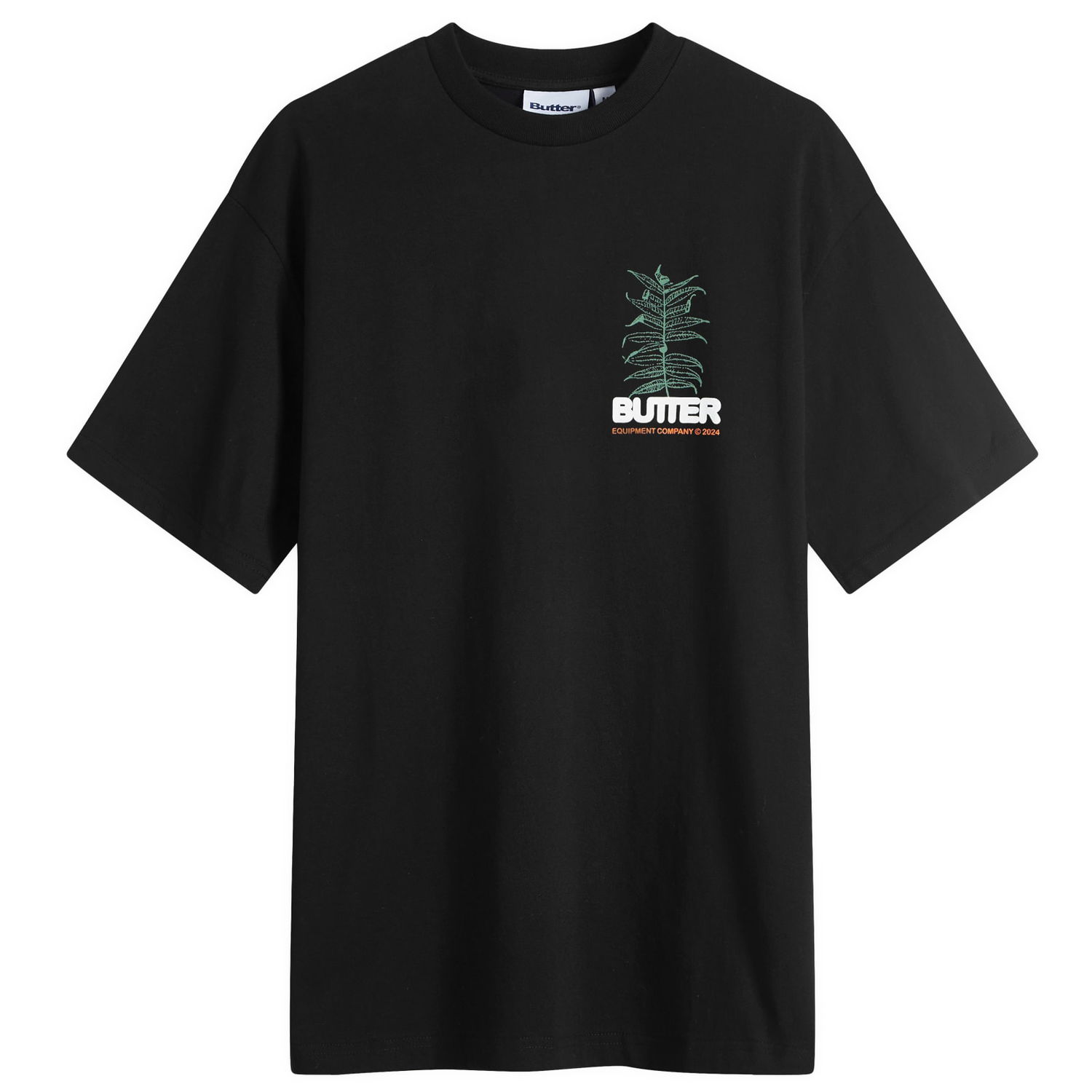 T-shirt Butter Goods Black Earth Graphic T-Shirt Sort | BGQ4240007-BLK, 0