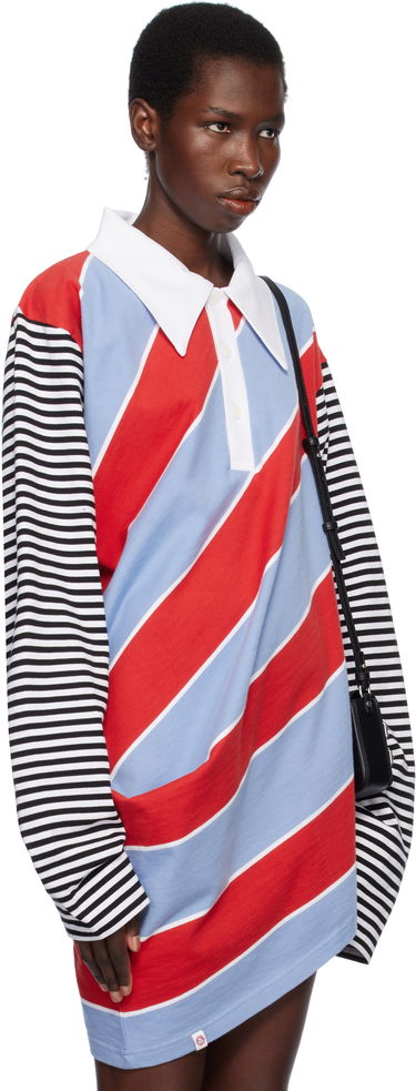 Polo skjorte Charles Jeffrey Loverboy Charles Jeffrey LOVERBOY Topsy Turvy Rugby Polo Flerfarvet | 54101201, 4