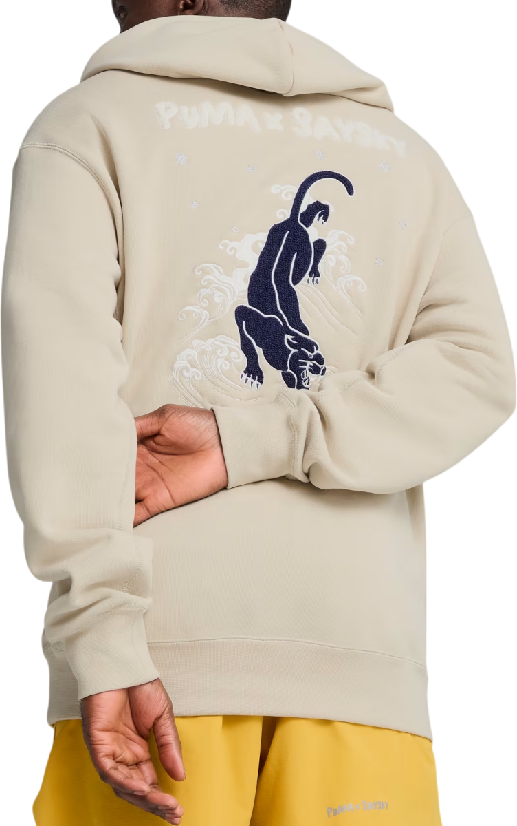 Sweatshirt Puma Saysky Hoody Beige | 526955-68, 1
