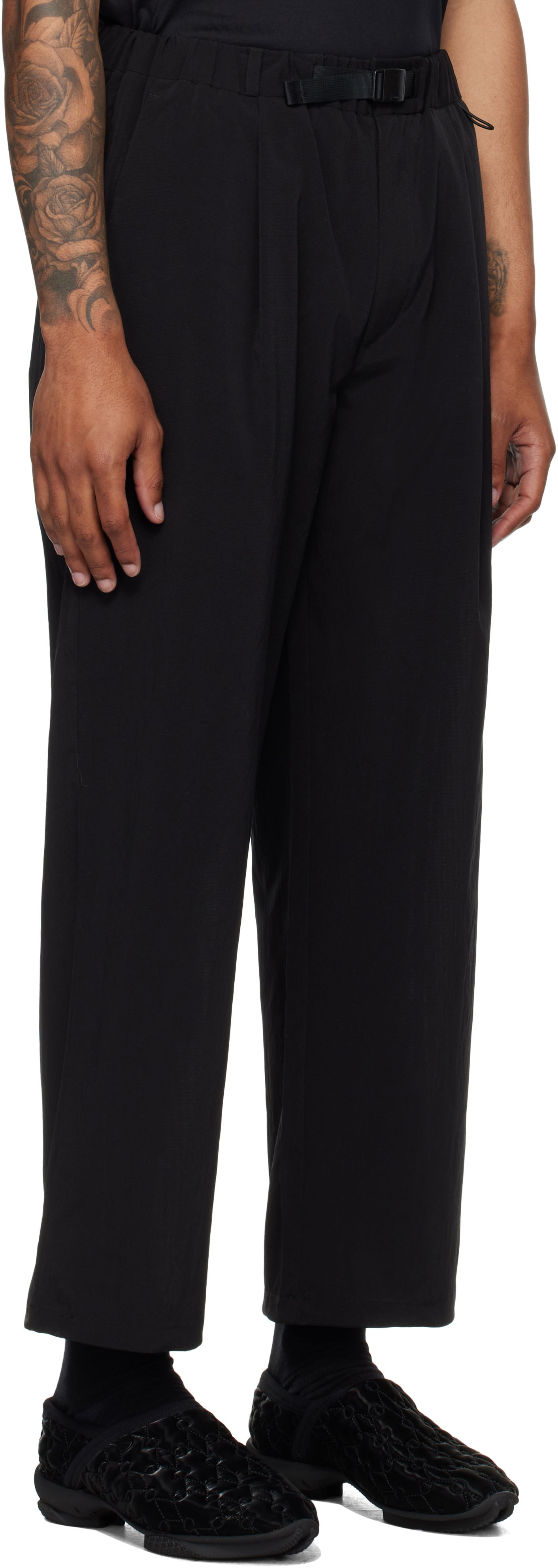 Bukser Snow Peak Snow Peak Breathable Quick Dry Trousers Sort | PA-25SU009, 1
