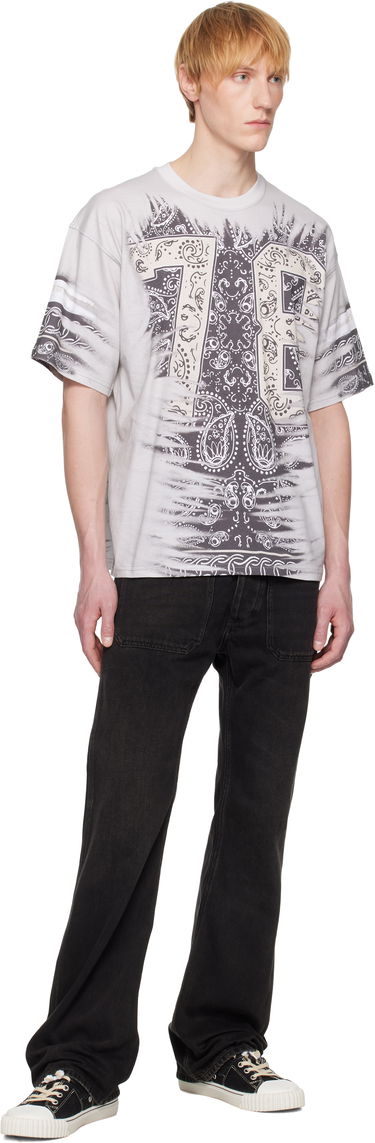 T-shirt Diesel Diesel T-Boxt-78-R1 Paisley Print T-Shirt Hvid | A19649-0HGBZ-72SA, 3