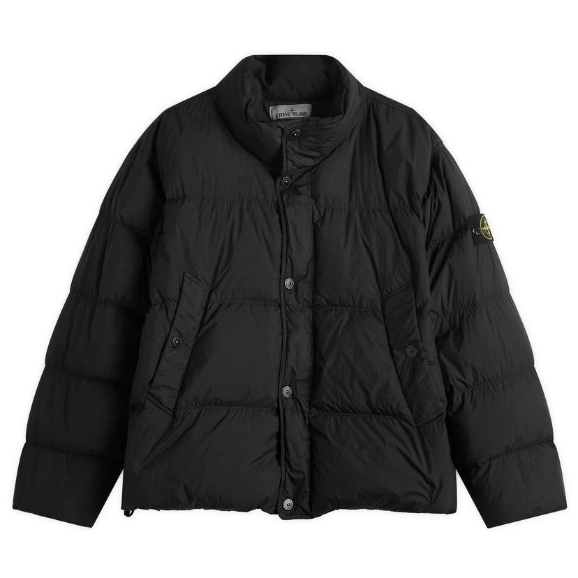 Puffer jakke Stone Island Crinkle Reps Nylon Down Jacket, Size Large Sort | K2S154100010-V0029