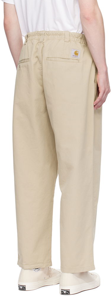 Bukser Carhartt WIP Marv Relaxed Fit Trousers Beige | I033129, 2