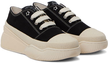 Sneakers og sko Stella McCartney Loop Low-Top Sort | 810345E00181, 3