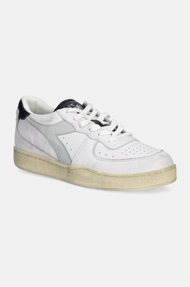 Sneakers og sko Diadora Mi Basket Low Used Hvid | 201.181233.C9304, 1