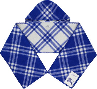 Tørklæde Burberry Burberry Hooded Scarf Blå | 8105691, 0