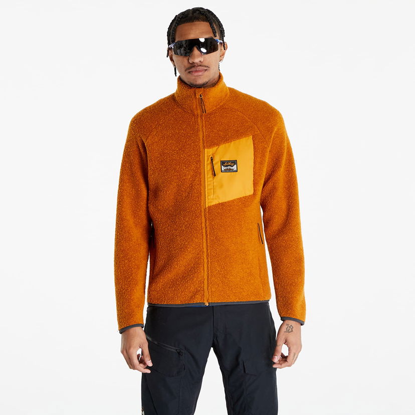 Sweater Lundhags Lundhags Flok Pile Wool Fleece Jacket Orange | 1113100-006