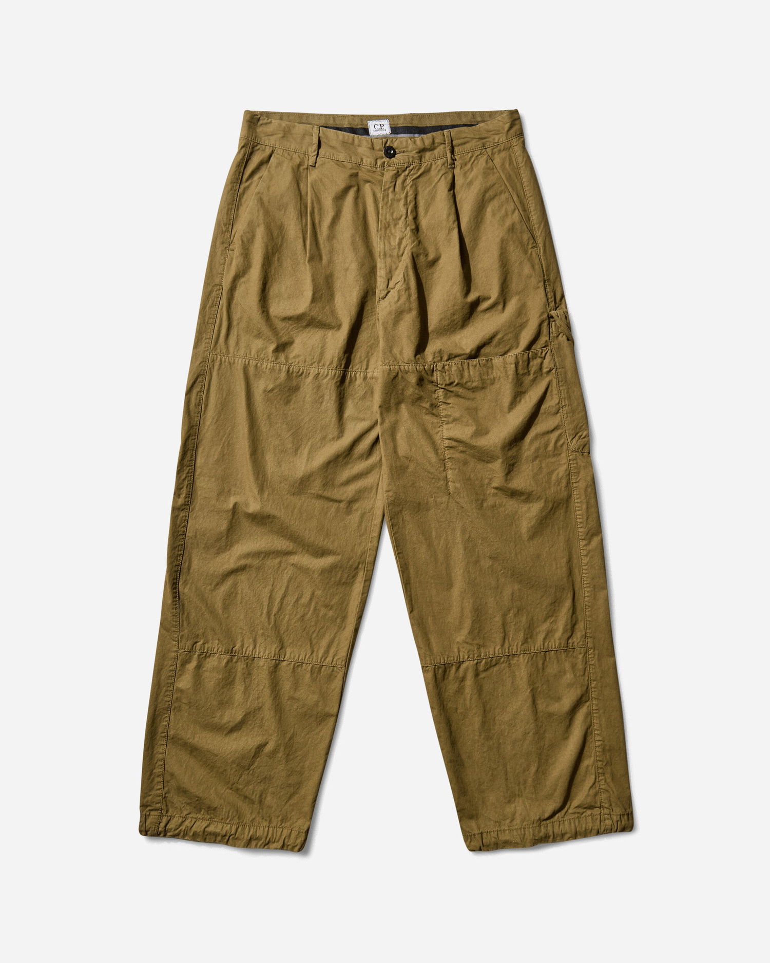 Cargo bukser C.P. Company Peached Microreps Cargo Pants Grøn | 19CMPA065A-110324G 652, 1