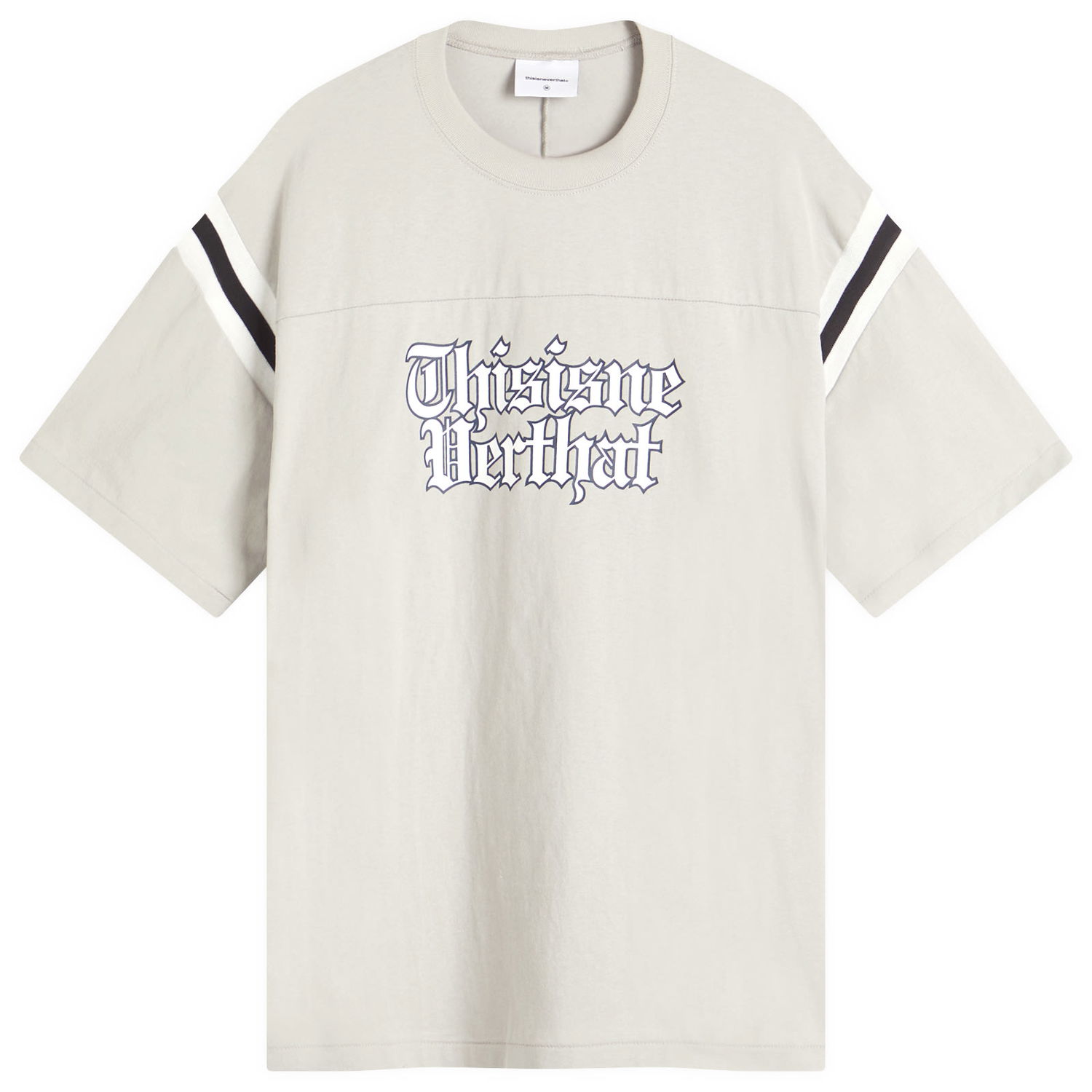 T-shirt thisisneverthat Thisisneverthat Football T-Shirt, Size Small Grå | TN251TTSST24-GREY, 0