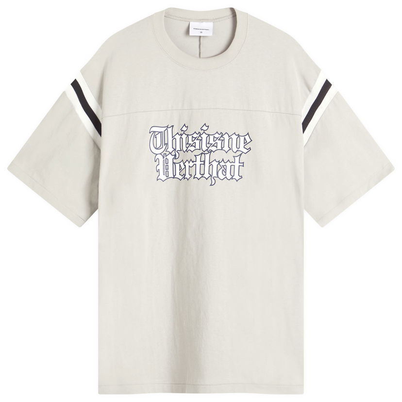 T-shirt thisisneverthat Thisisneverthat Football T-Shirt, Size Small Grå | TN251TTSST24-GREY