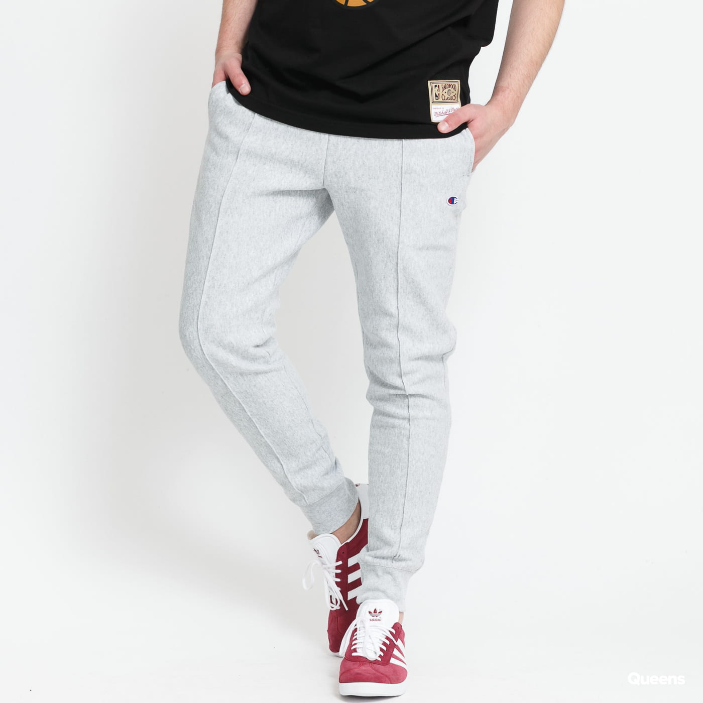 Joggingbukser Champion Rib Cuff Grå | 215162 EM004, 0