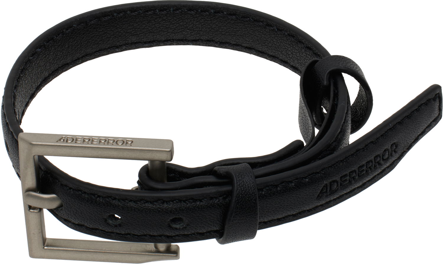 Armbånd ADER ERROR ADER error Tetraight 117 Leather Bracelet Sort | BO01SSJW0801BK, 0