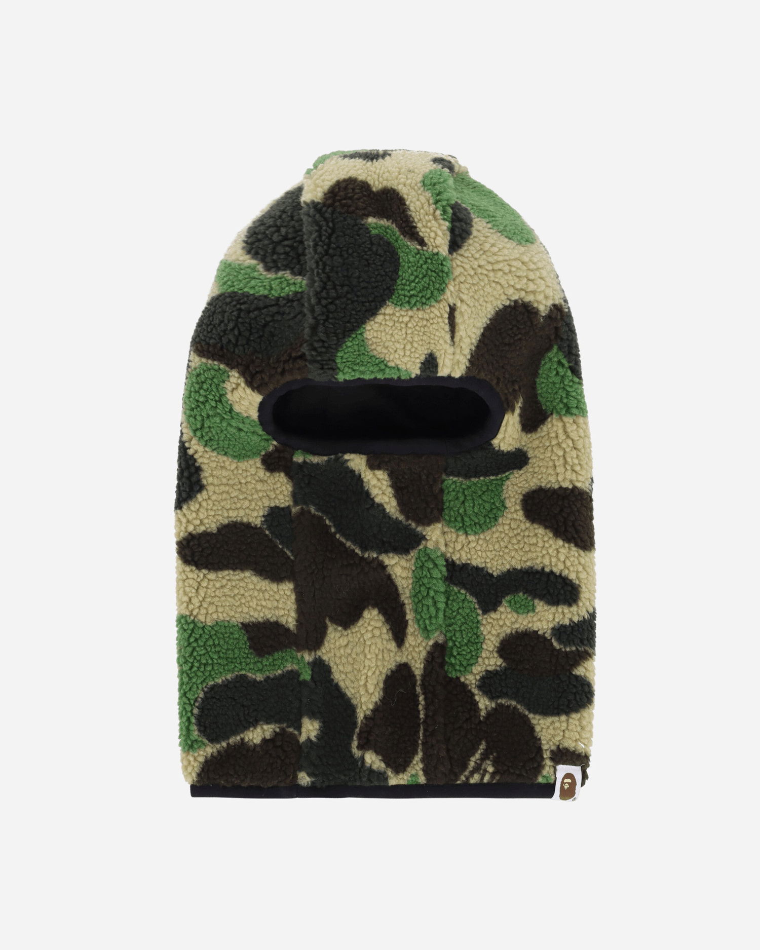 Beanie BAPE Boa Fleece Balaclava Grøn | 1K80181007 GREEN, 1