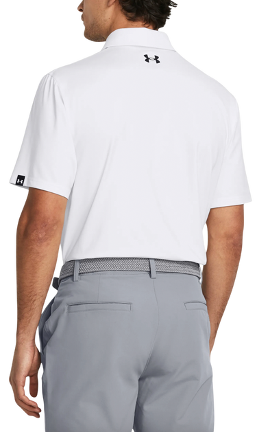 Polo skjorte Under Armour T2G Performance Polo Hvid | 1383255-100, 2