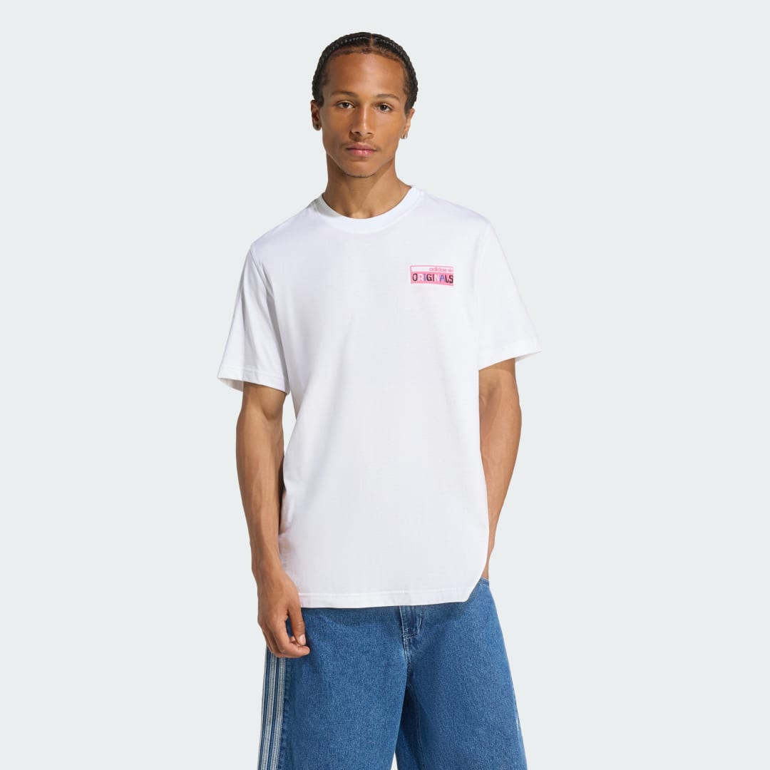 T-shirt adidas Performance 80s PREM GFX T-Shirt Hvid | KS8486, 0