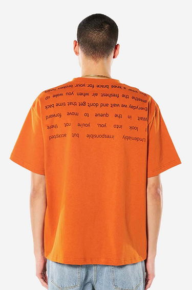T-shirt Pleasures T-Shirt With Print Orange | P22SP018, 1