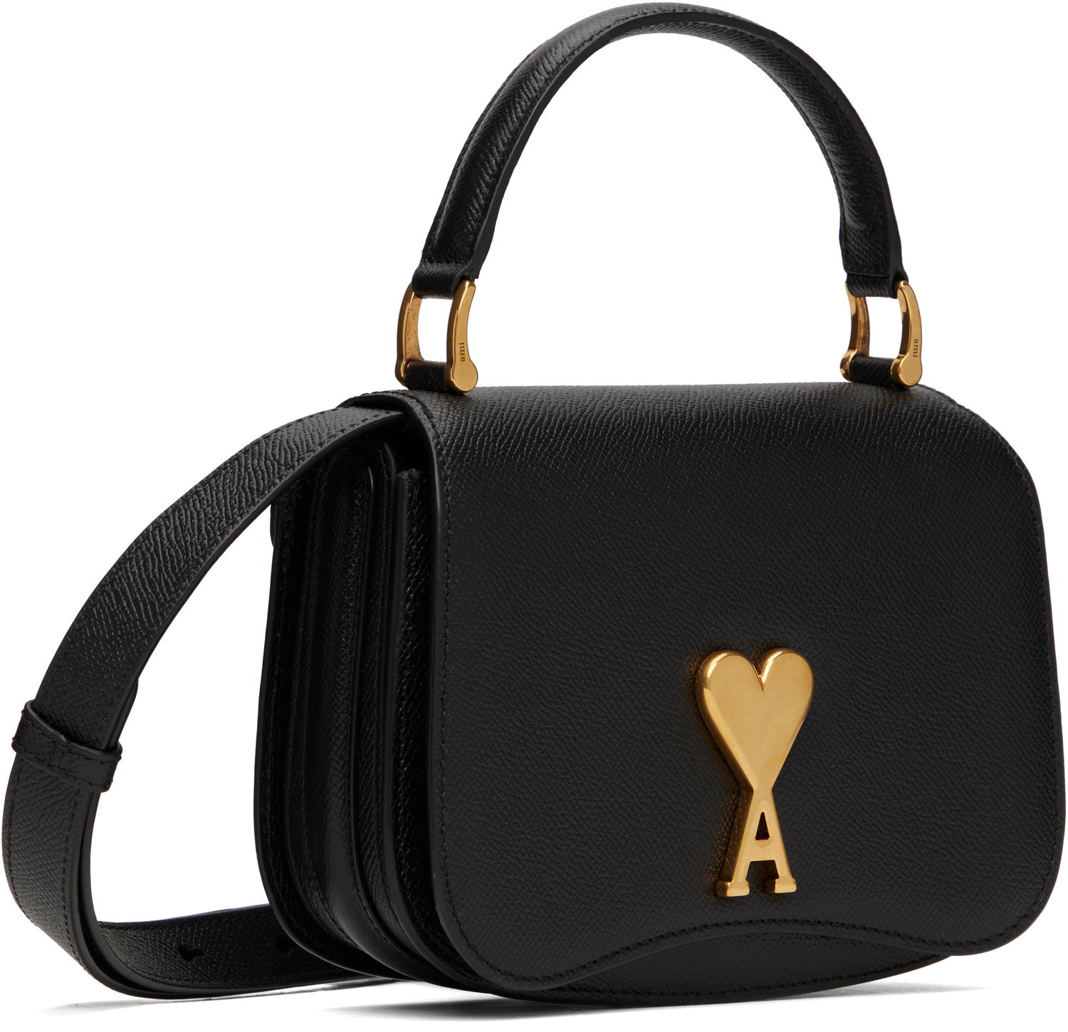 Håndtaske AMI Mini Paris Bag Sort | ULL007.AL0036, 1