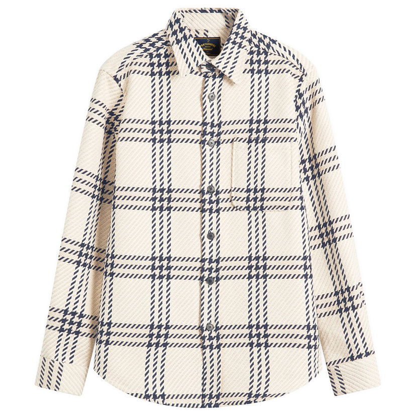 Skjorte Portuguese Flannel Upper Overshirt Beige | AW25077-ECR