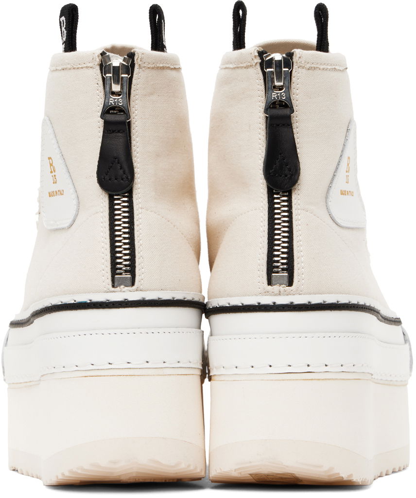 Tøj R13 R13 Courtney Platform Hvid | R13S0071-003, 1