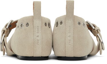 Tøj rag & bone rag & bone Spire Mary Jane Ballerina Flats Beige | WFF24HF1008SU08, 1