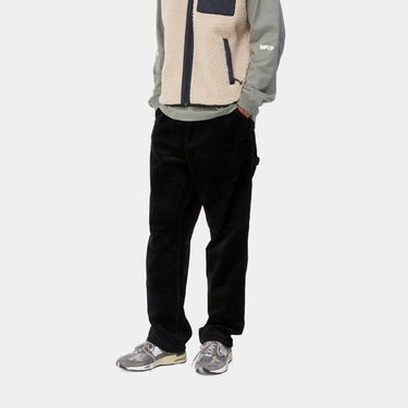 Bukser Carhartt WIP Single Knee Pant "Black rinsed" Sort | I028627_89_02, 2