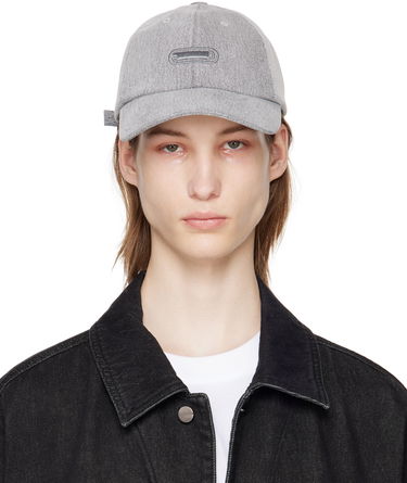 Kasket Solid Homme Solid Homme Logo Cap Grå | S241AC01, 0